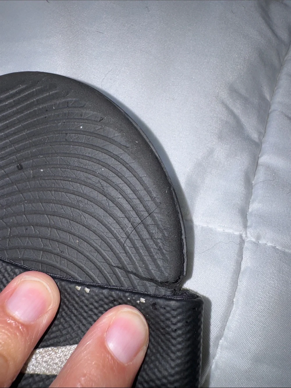 Nike Black White Boys' Slide Sandals